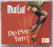 Meatloaf - Did I Say That