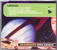 Lipstick - Say What You Want