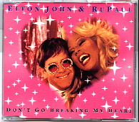 Elton John & RuPaul - Don't Go Breaking My Heart CD 1
