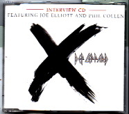 Def Leppard - 'X' Interview CD