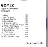 Gomez - How We Operate