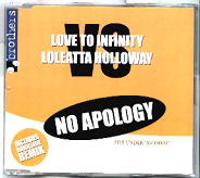 Love To Infinity Vs Loleatta Holloway - No Apology
