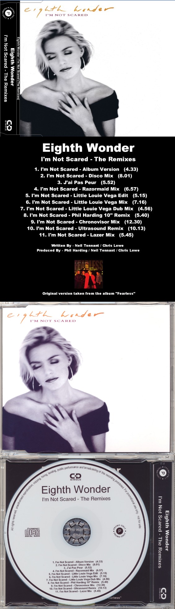 Eighth Wonder - I'm Not Scared (The Remixes)